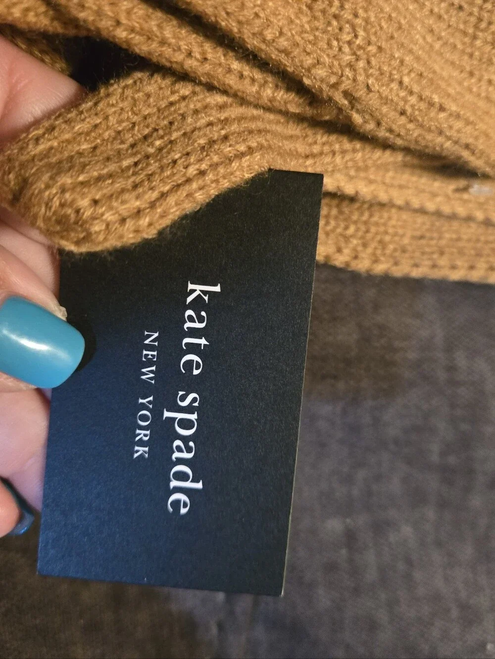 Kate Spade New York Rib Bow 3-Piece Gift Set in Light Tobacco/Camel
